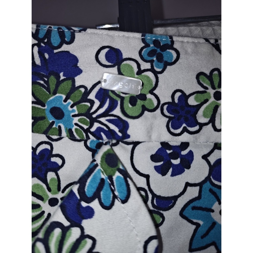 Liz Golf Skort Womens 16 White Blue Green Floral Golf Tennis Skirt Shorts - Picture 5 of 16